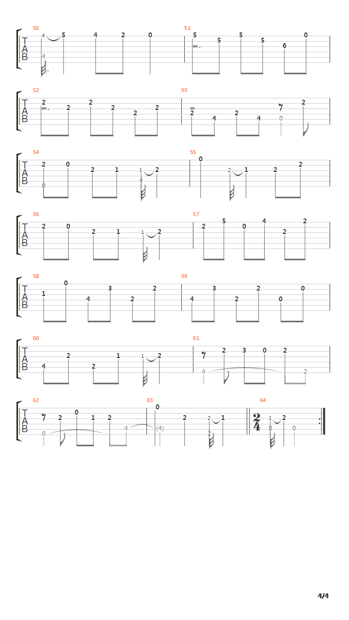 Sonata In D (L20) 7 Rondeau En Echo吉他谱