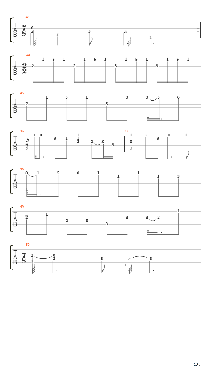 Sonata In F (V11) 1 Allemande吉他谱