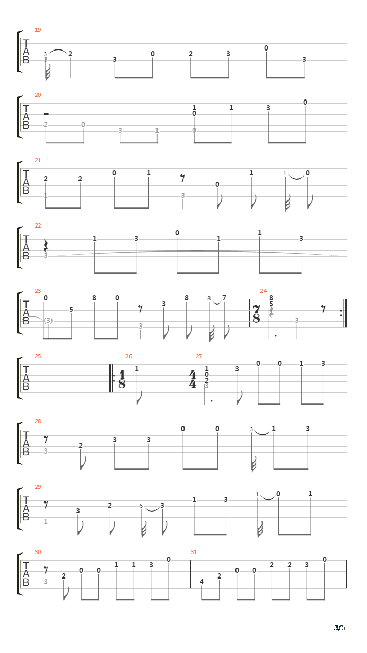 Sonata No 14 In F 2 Allemande吉他谱