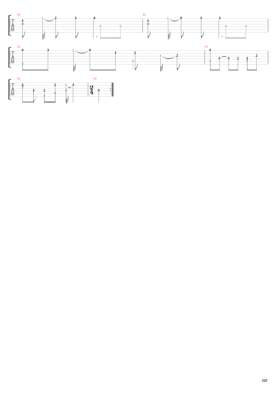 Sonata No 14 In F 5 Sarabande吉他谱