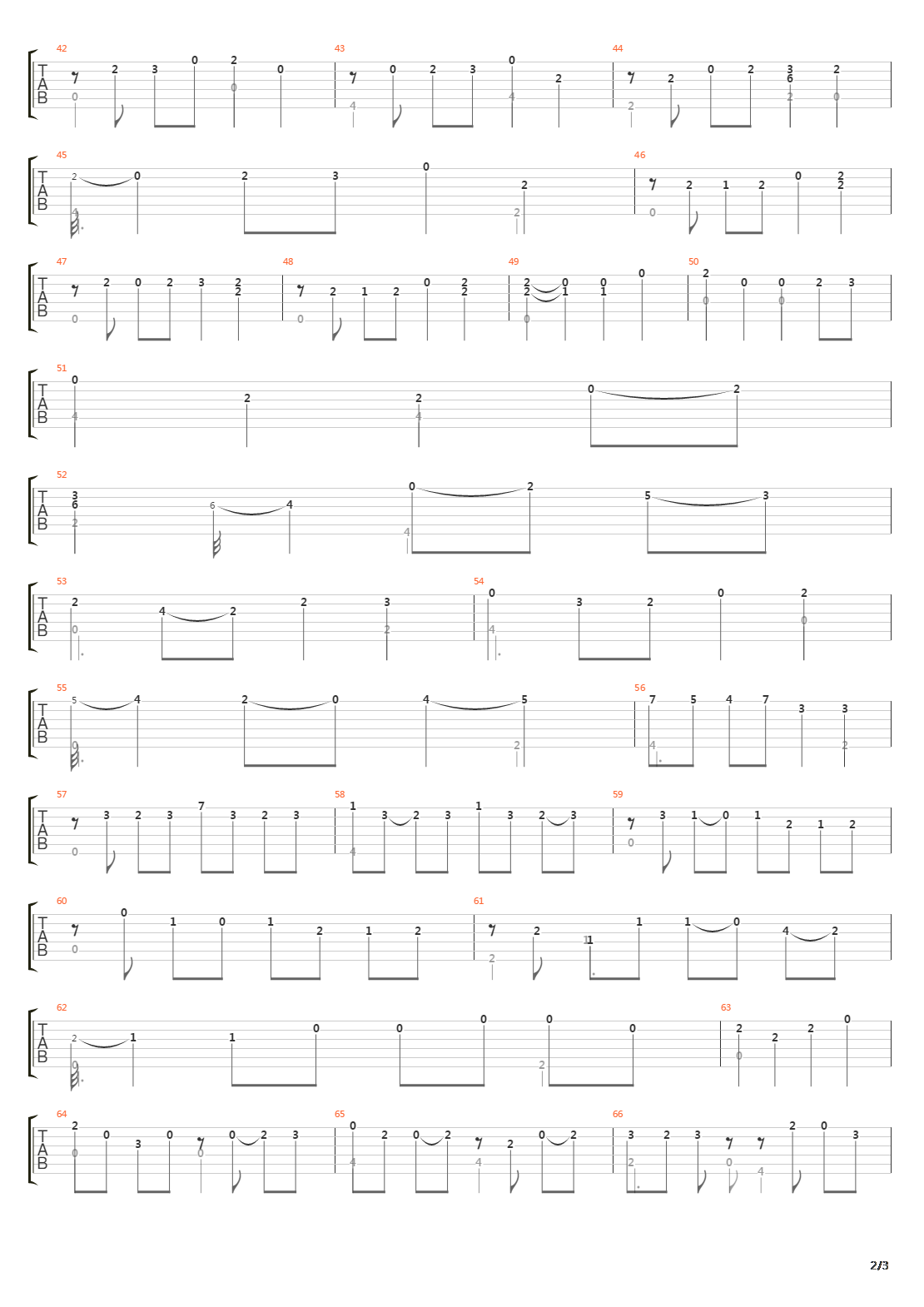 Sonata No 21 in A D21 4 Bourree吉他谱