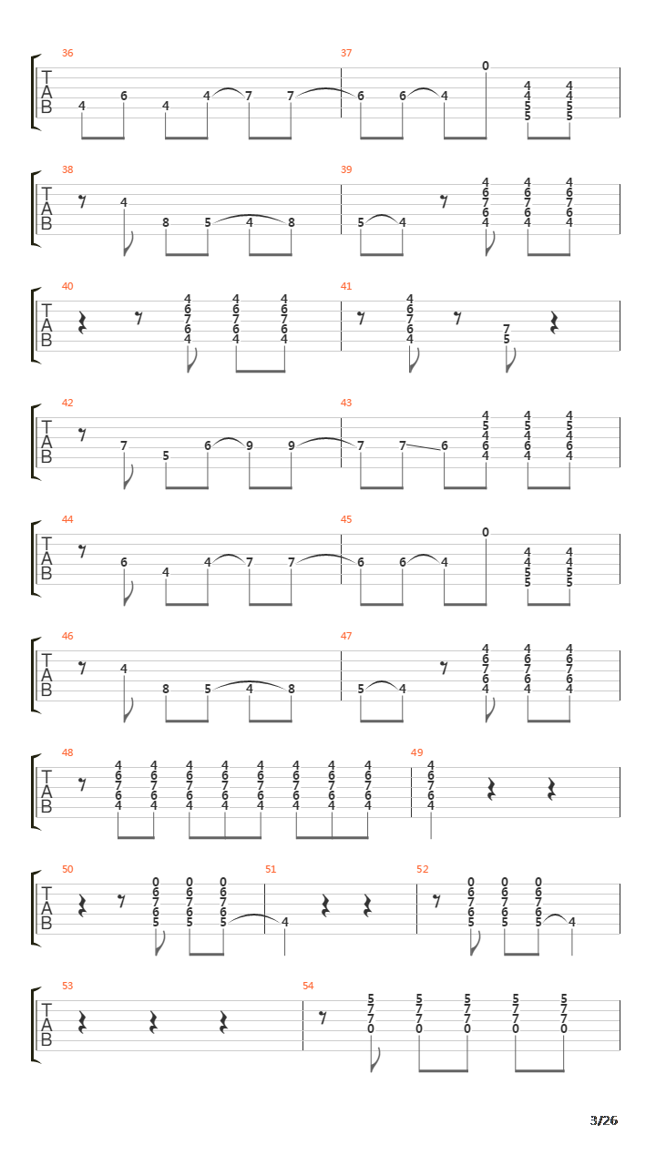 El Mandaito吉他谱