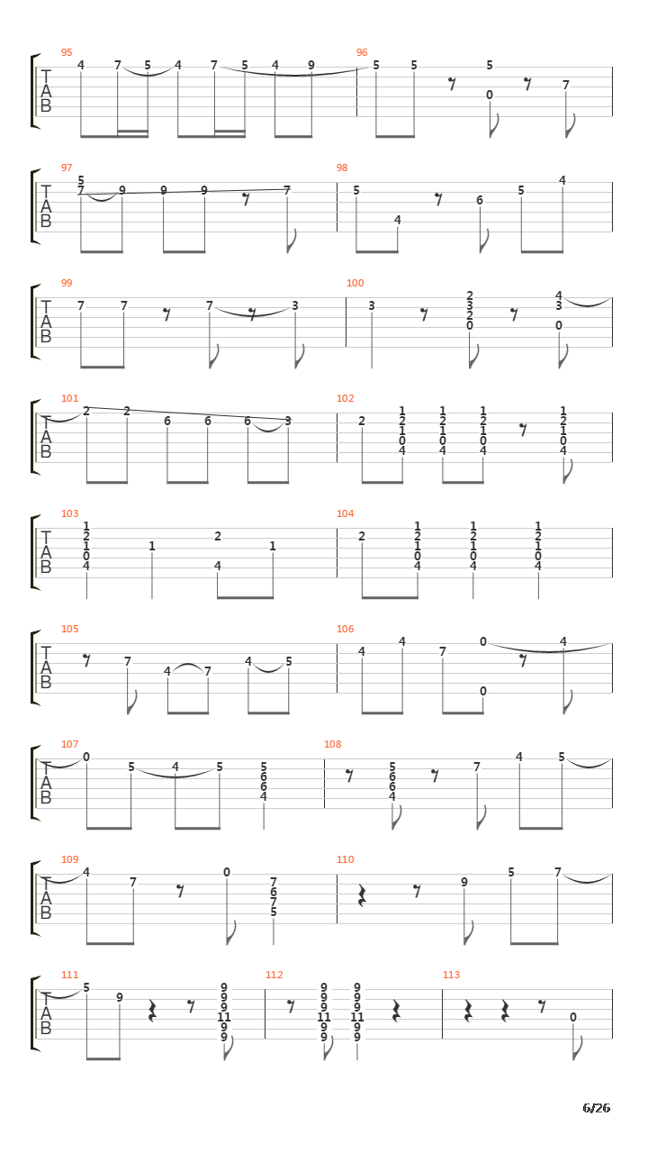 El Mandaito吉他谱