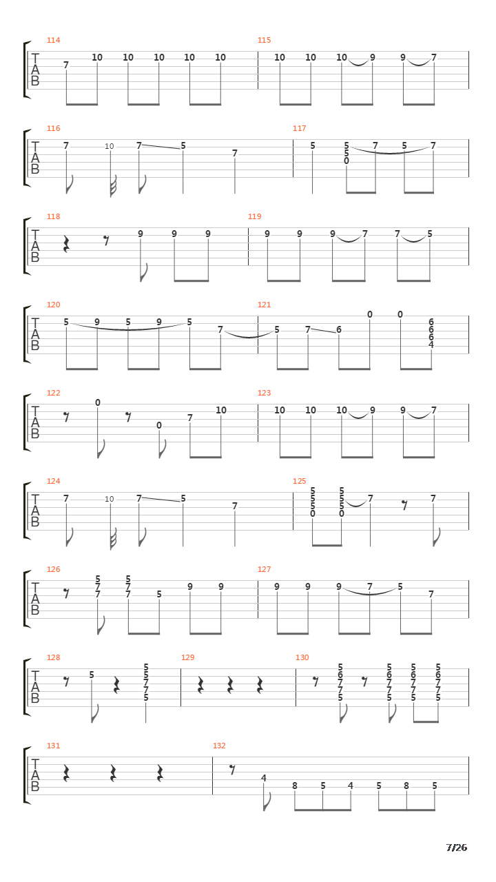 El Mandaito吉他谱