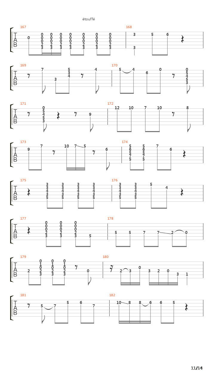 Mensaje吉他谱