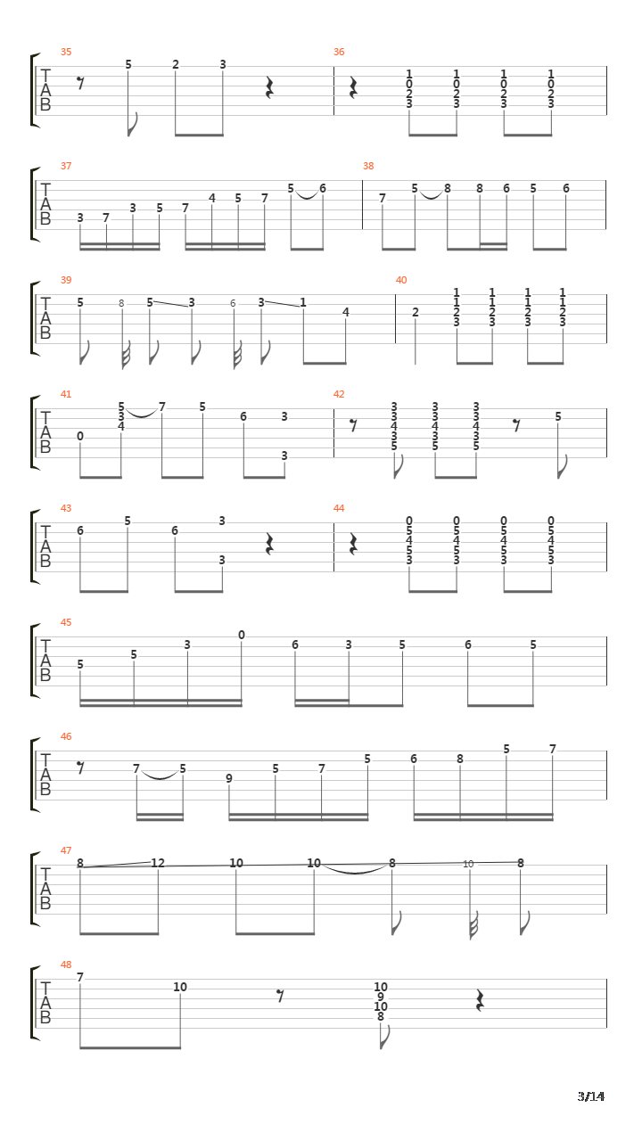 Mensaje吉他谱