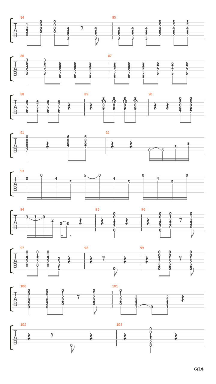 Mensaje吉他谱