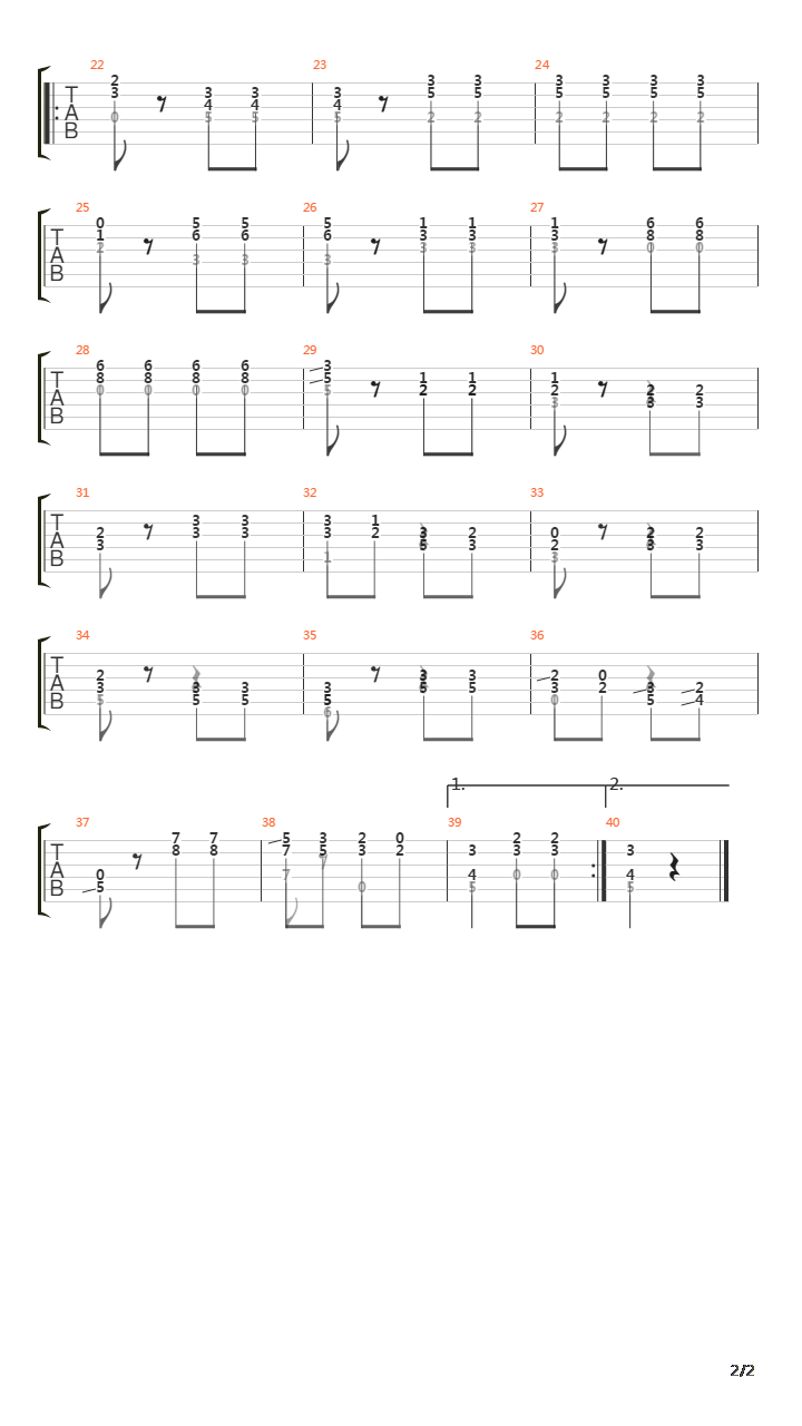 A Musical Joke K522吉他谱