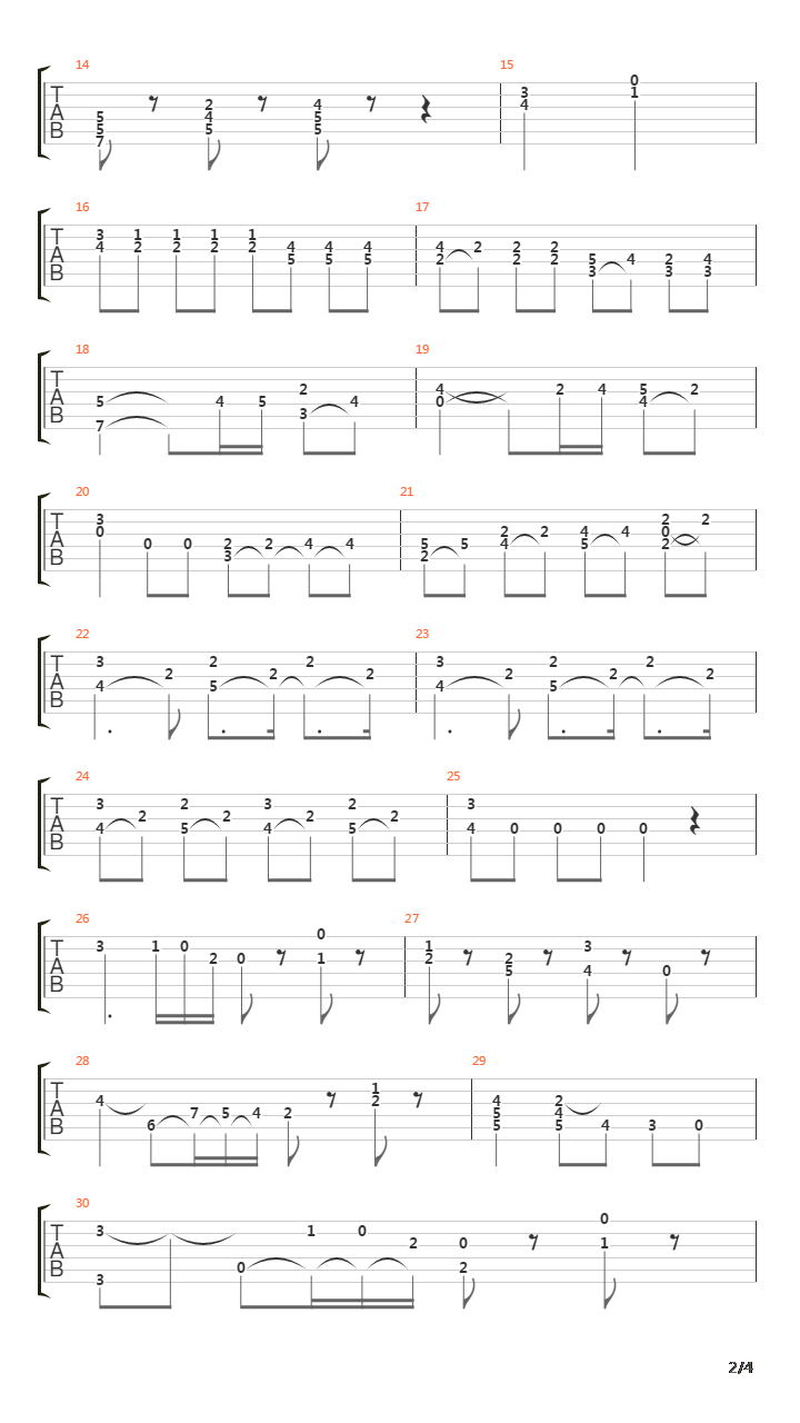 Piccola Musica Notturna吉他谱