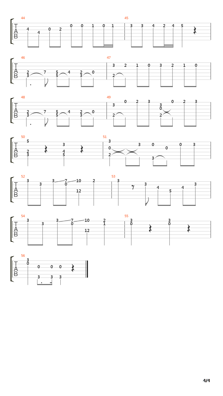 Piccola Musica Notturna吉他谱