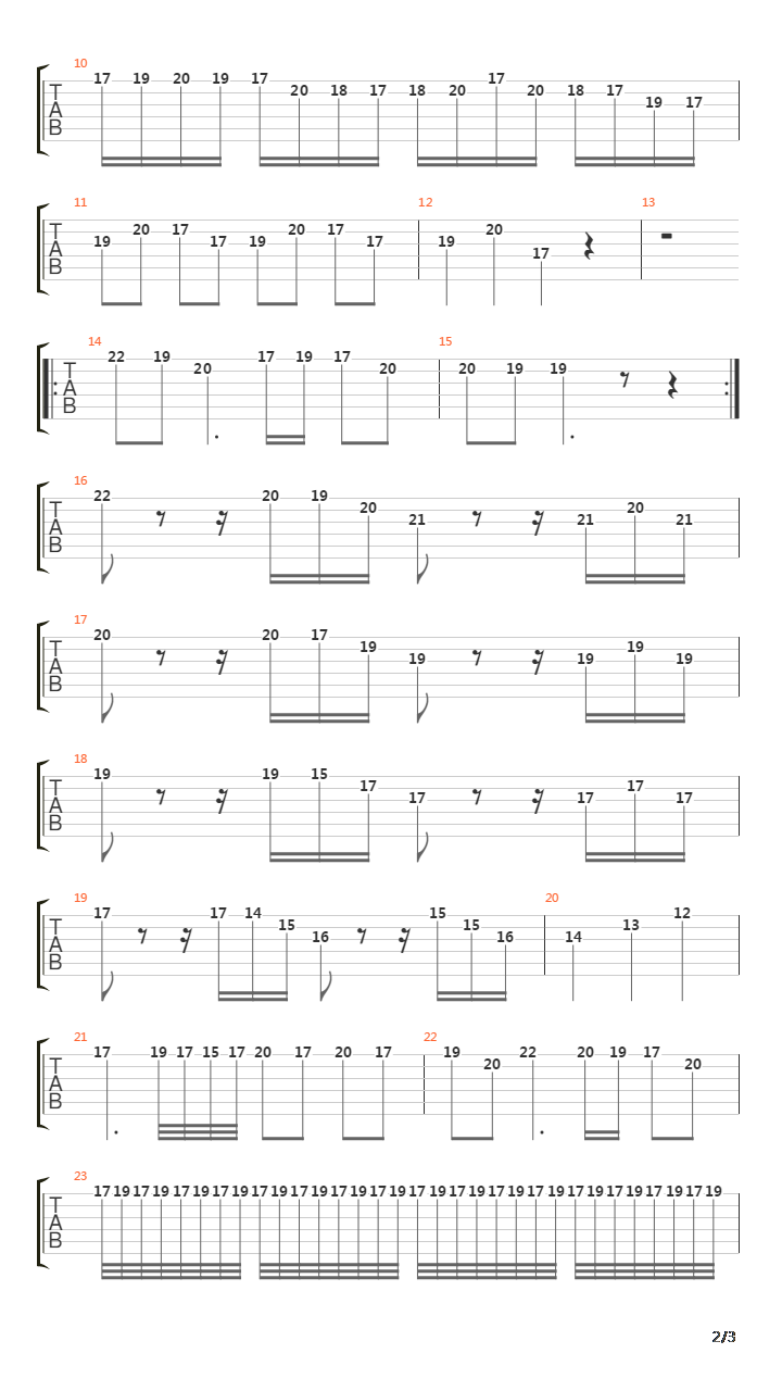 Sonata in C Major吉他谱