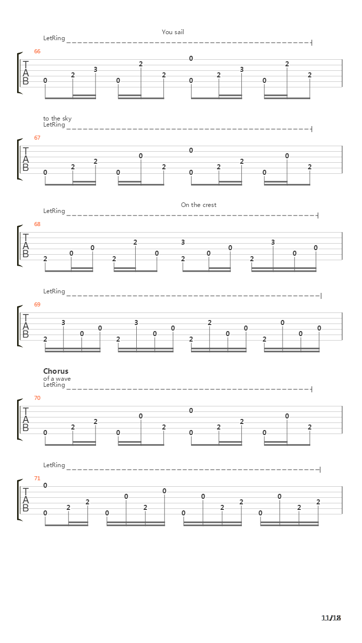 Cello Song吉他谱