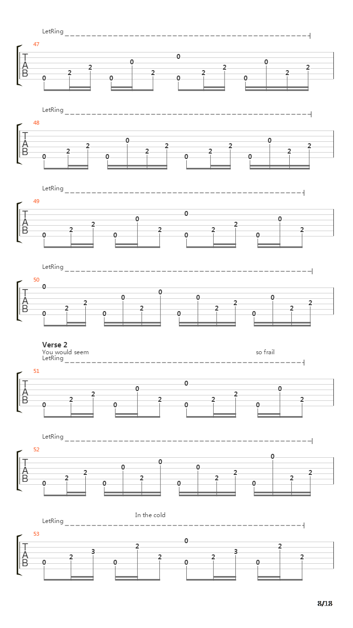 Cello Song吉他谱