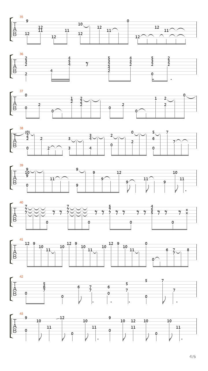 The Battle Hymn of the Republic(共和国战歌)吉他谱