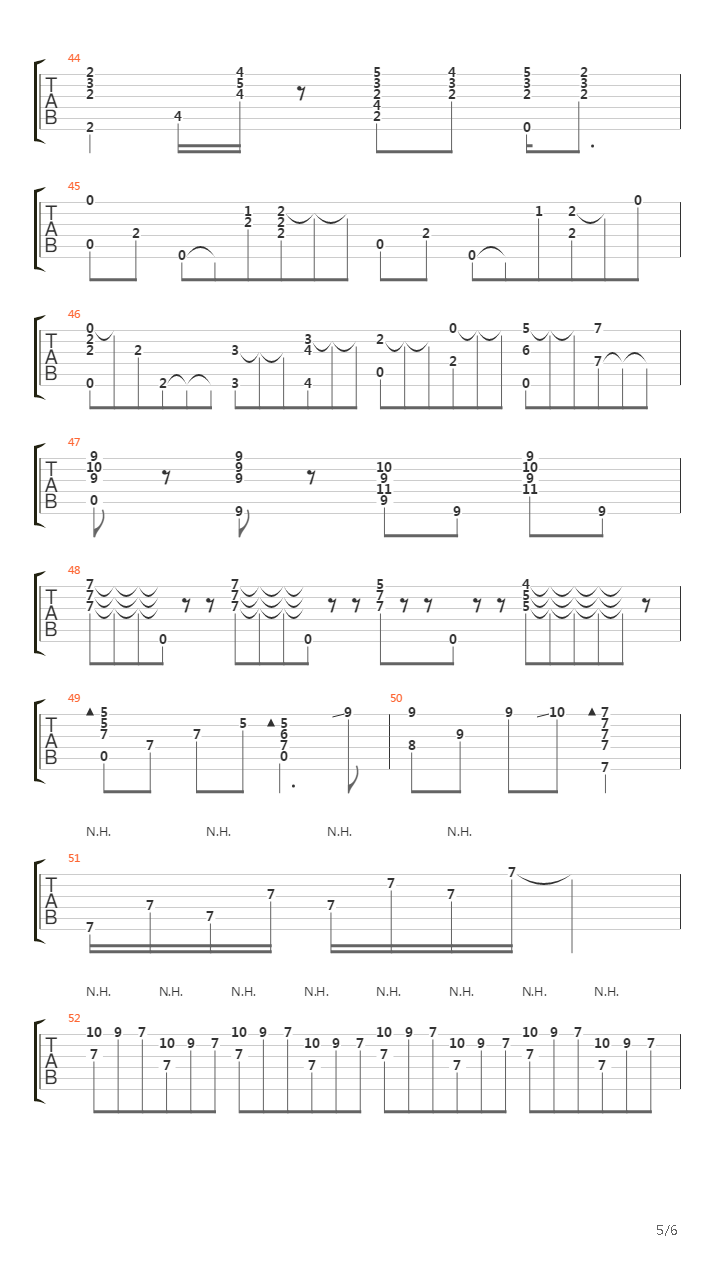 The Battle Hymn of the Republic(共和国战歌)吉他谱