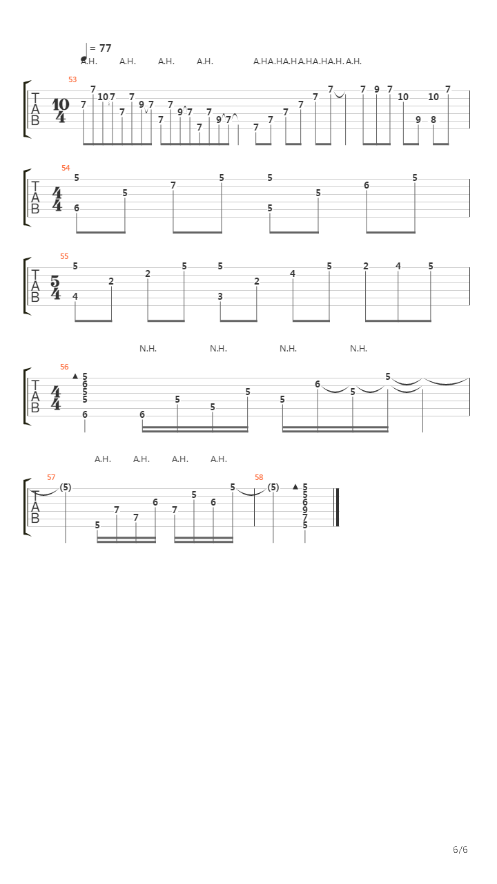 The Battle Hymn of the Republic(共和国战歌)吉他谱