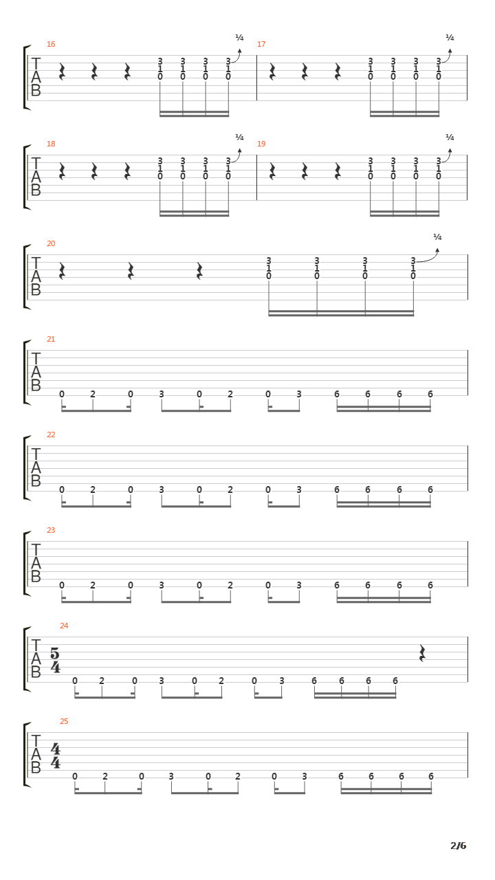 Blind吉他谱