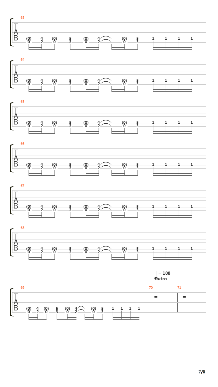 Blind吉他谱