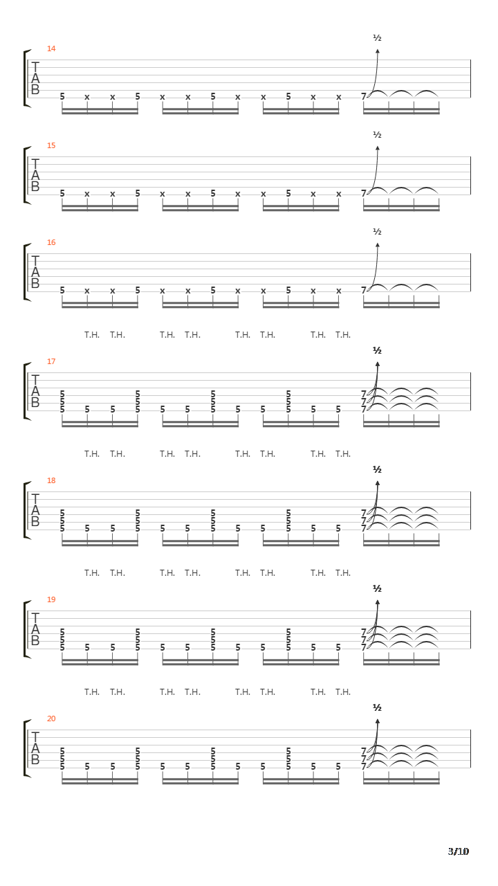 Counting On Me吉他谱