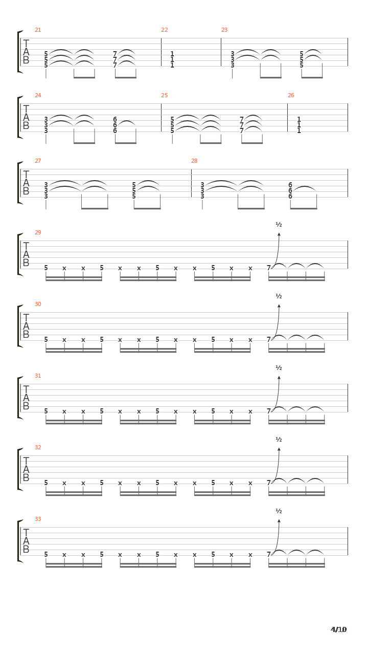 Counting On Me吉他谱