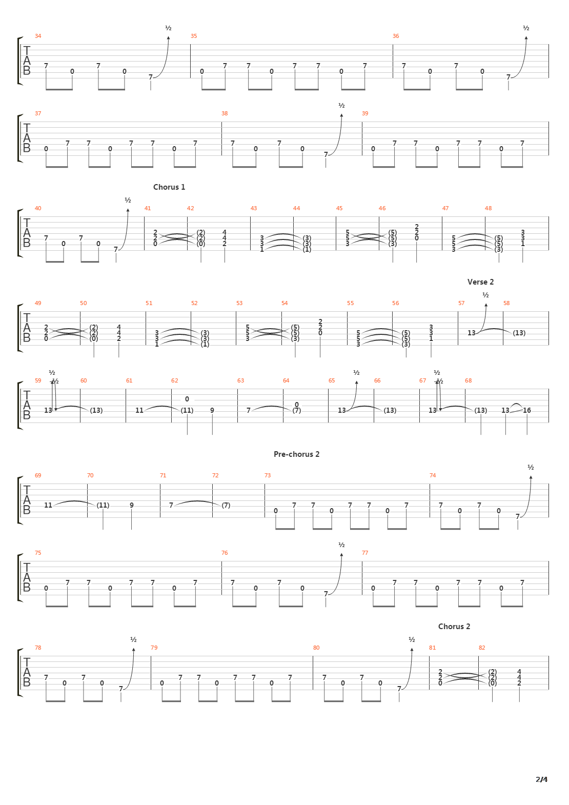 Counting On Me吉他谱