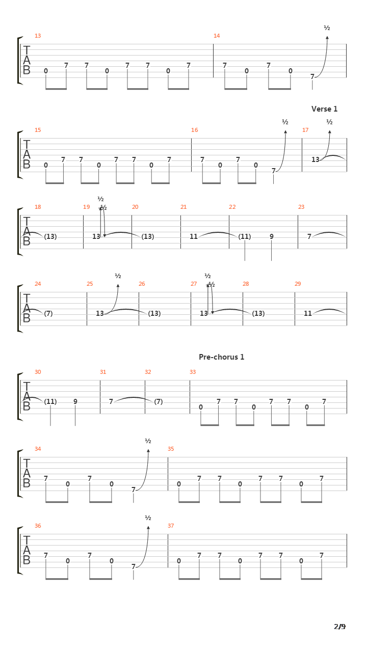 Counting On Me吉他谱