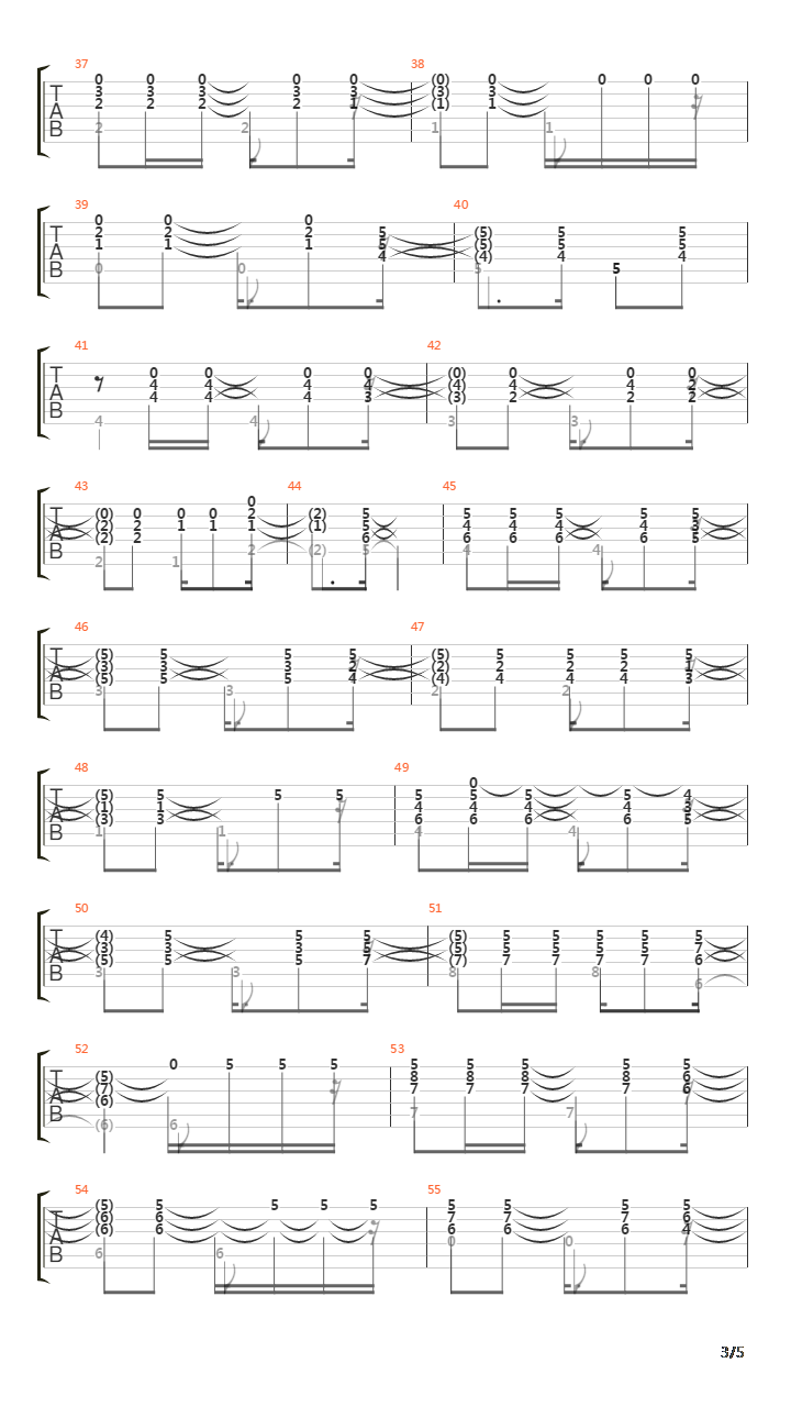 One Note Samba-samba De Una Nota吉他谱