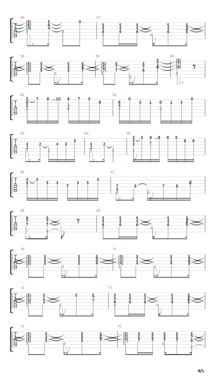 One Note Samba-samba De Una Nota吉他谱