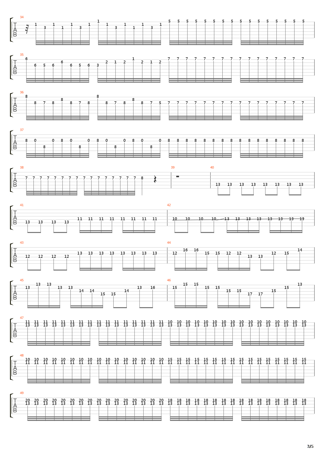 4 Saisons Hiver Op8 N4吉他谱