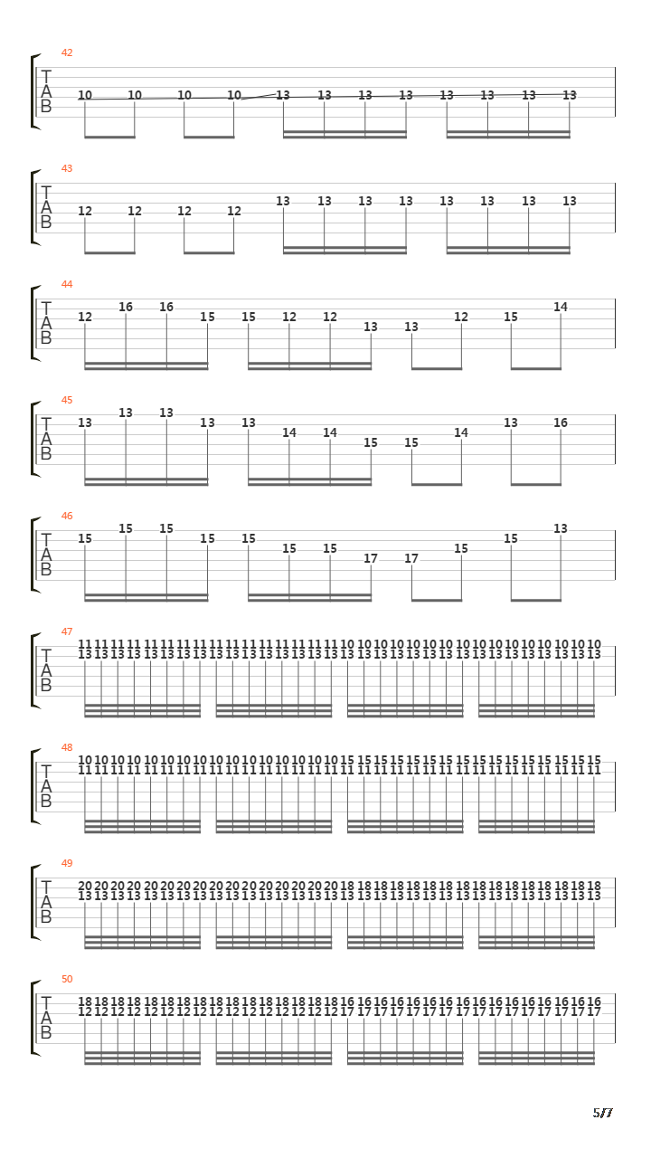 4 Saisons Hiver Op8 N4吉他谱