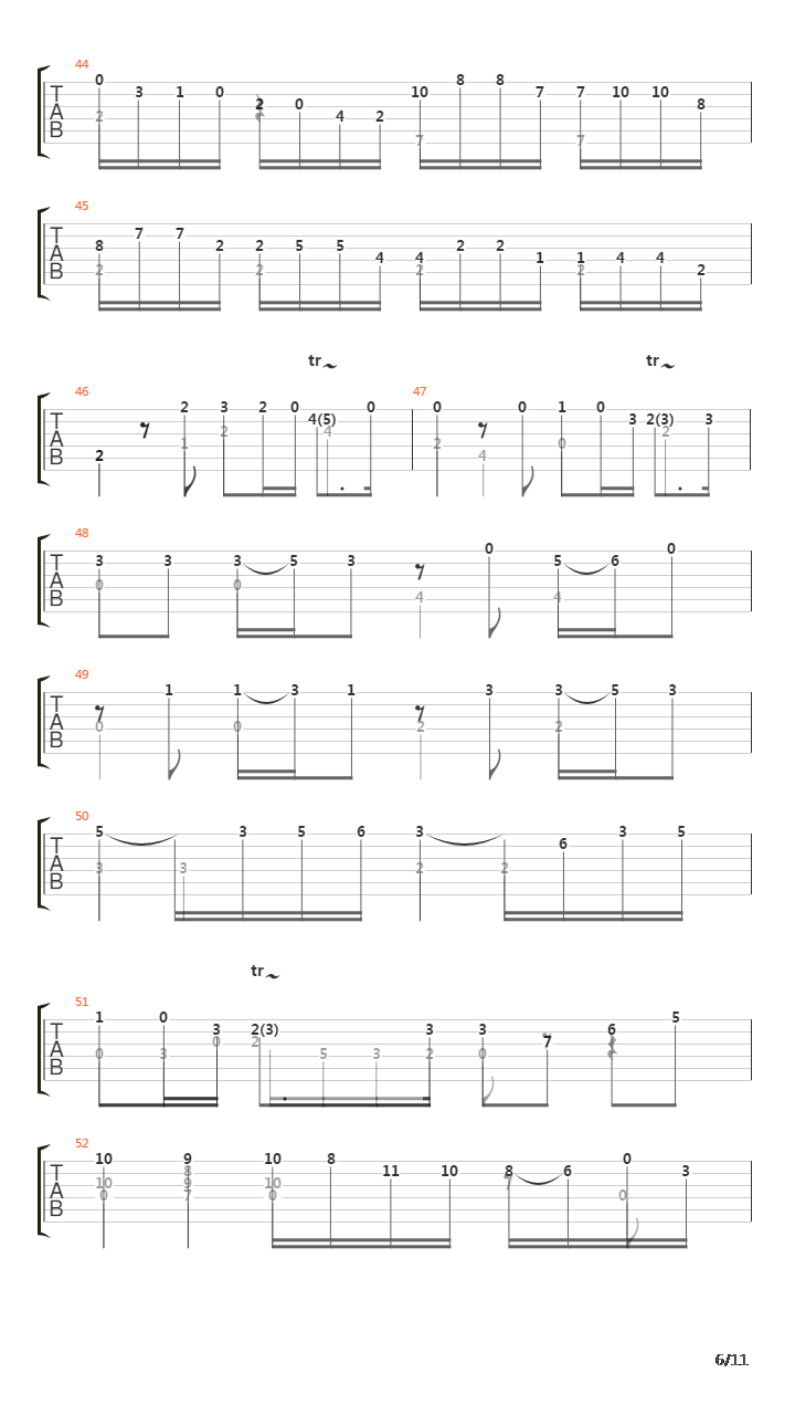 Concerto Grosso Op3 N8吉他谱