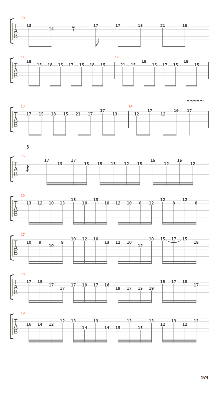 Concerto In A Major Opus 3 No 8吉他谱