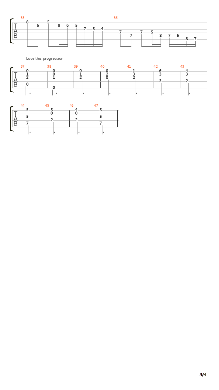 Concerto In A Major Opus 3 No 8吉他谱