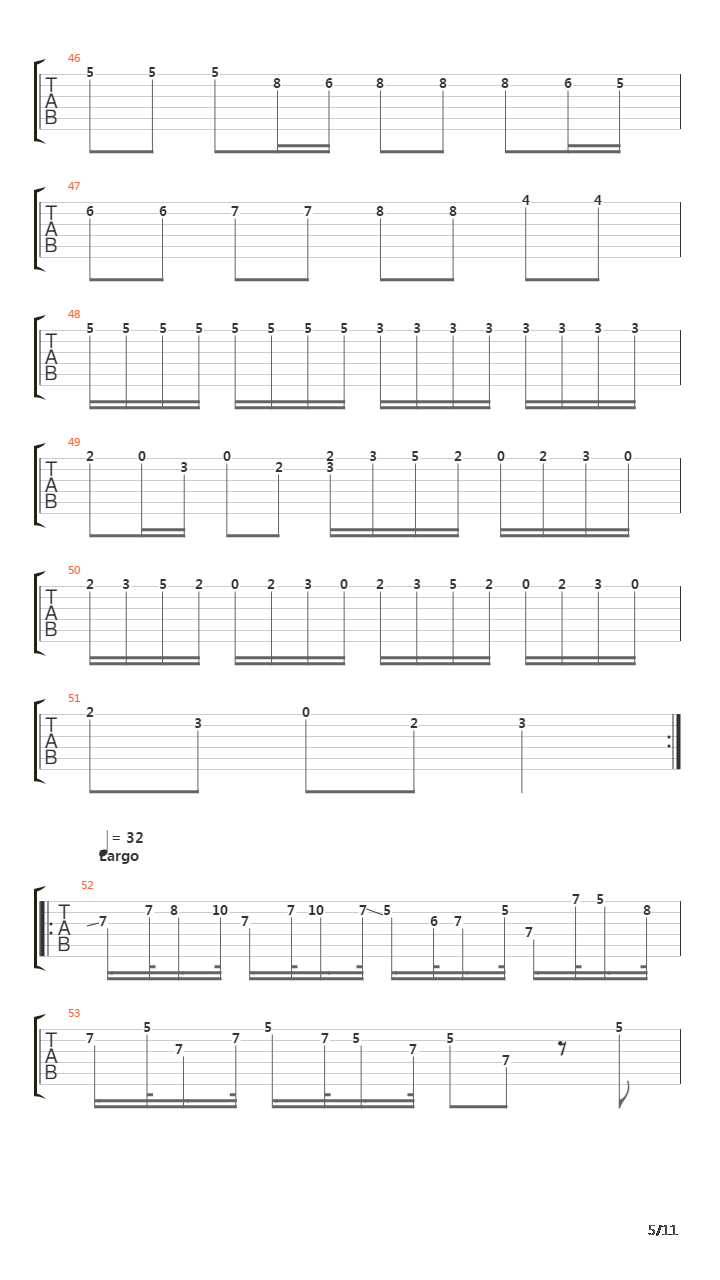 Concerto In D Rv 93 All Movements吉他谱
