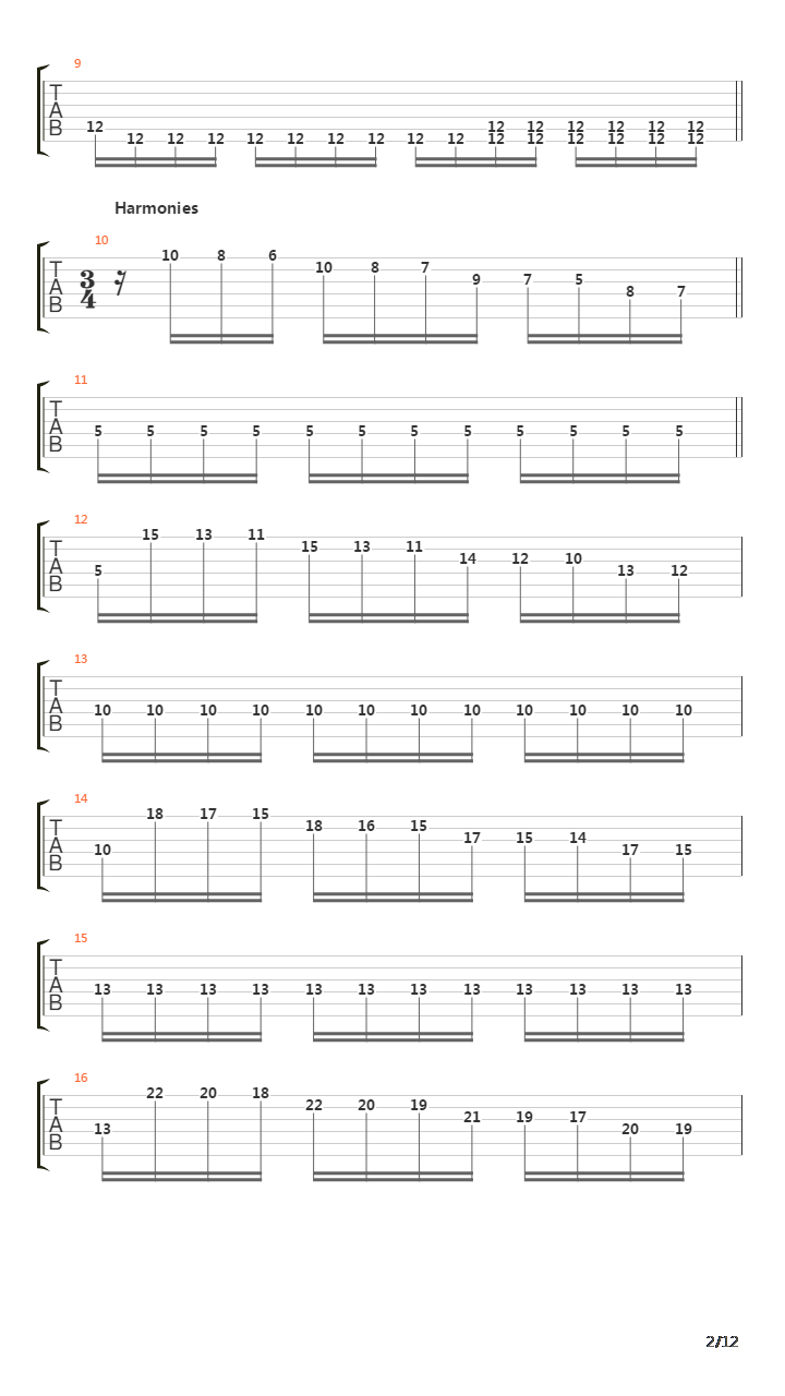 The Four Seasons Summer吉他谱