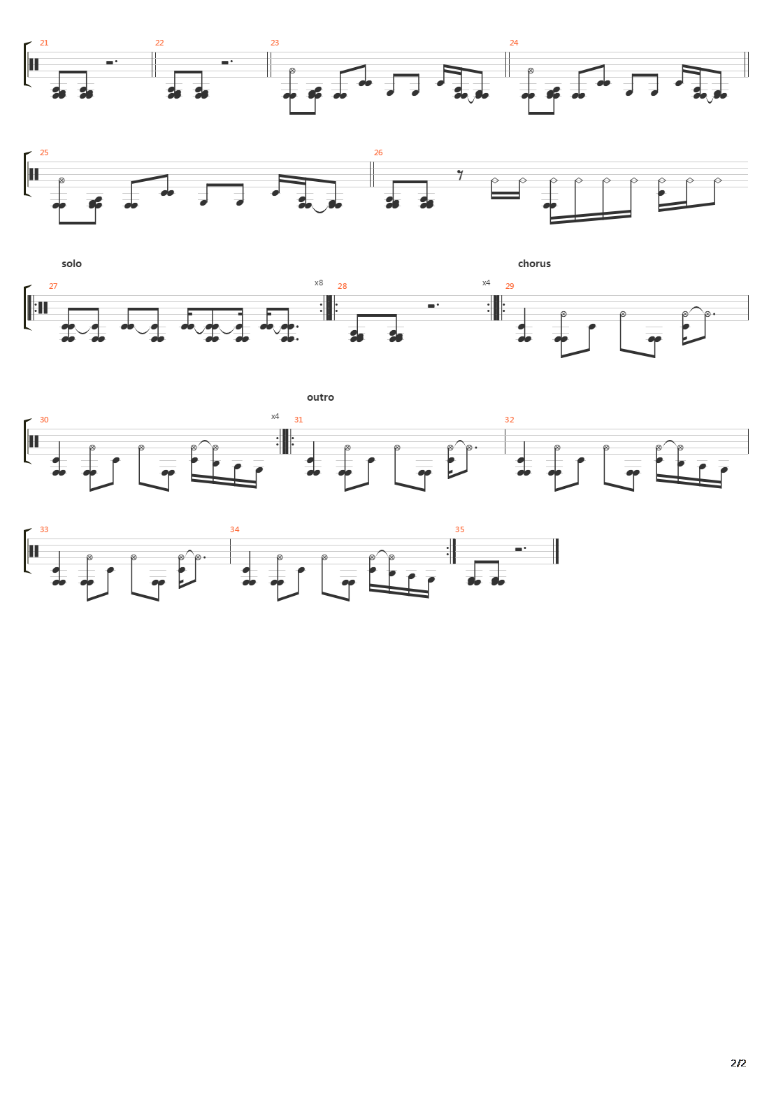 Haze吉他谱