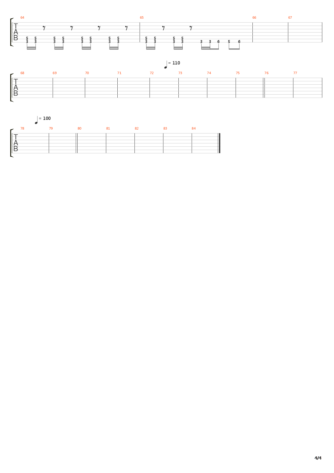 Liar吉他谱