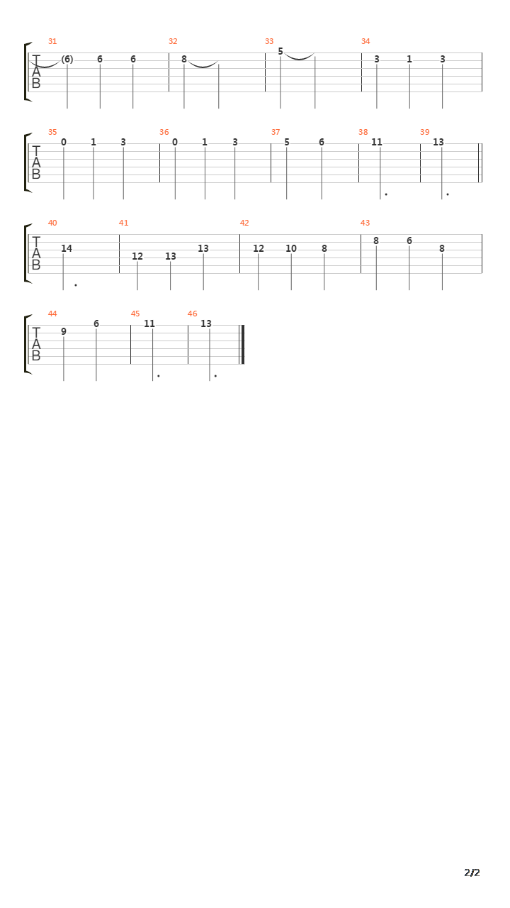 Gymnopedie No.1吉他谱