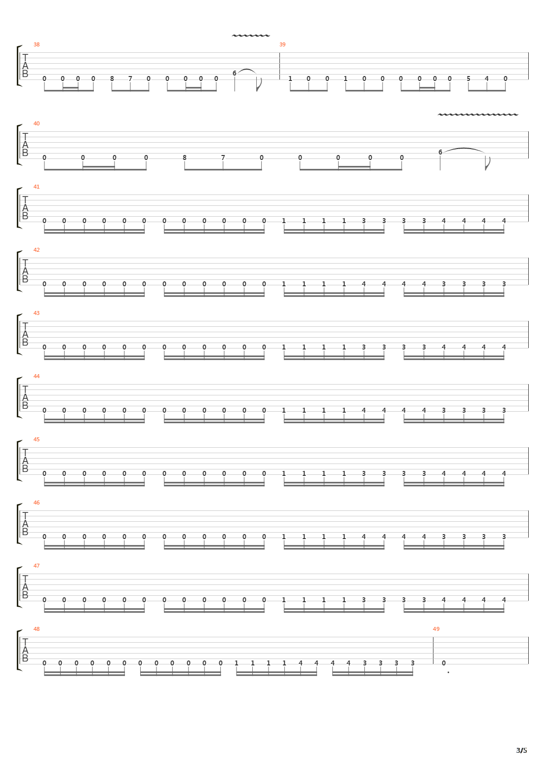 As The Palaces Burn吉他谱