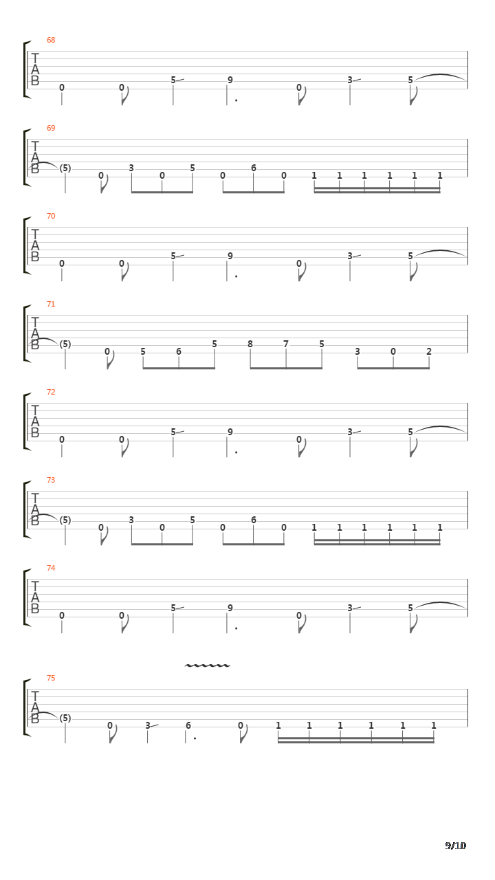 As The Palaces Burn吉他谱