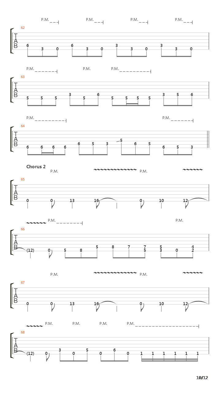 As The Palaces Burn吉他谱