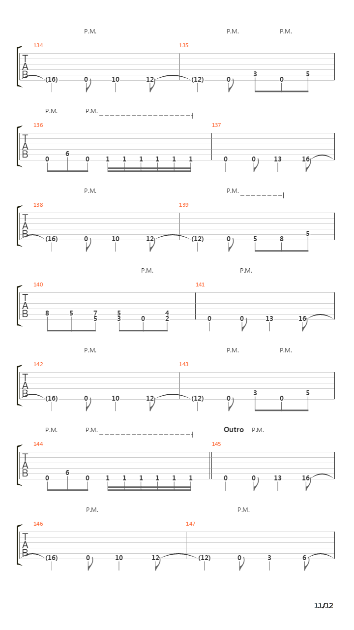 As The Palaces Burn吉他谱
