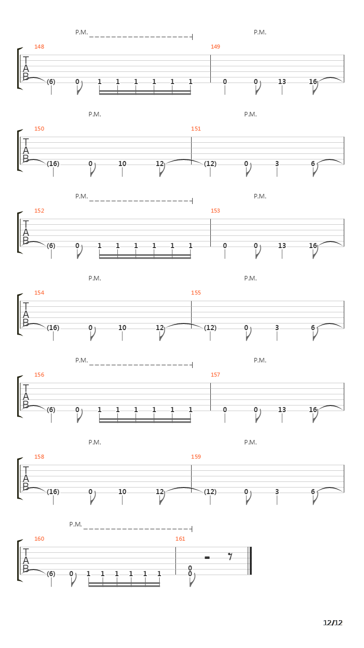 As The Palaces Burn吉他谱