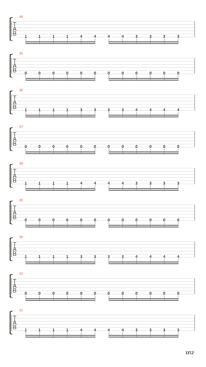 As The Palaces Burn吉他谱