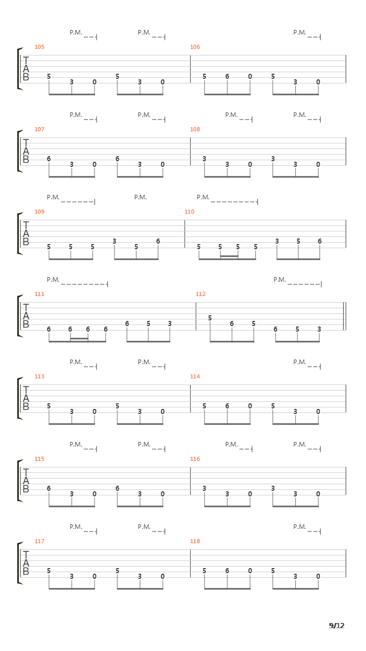As The Palaces Burn吉他谱