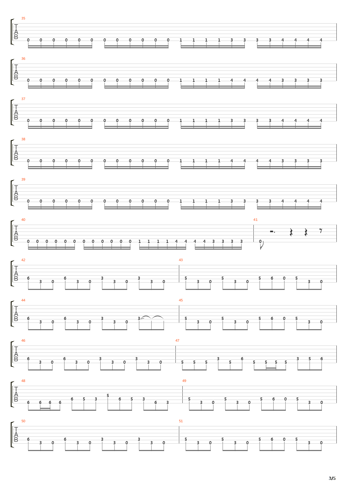 As The Palaces Burn吉他谱