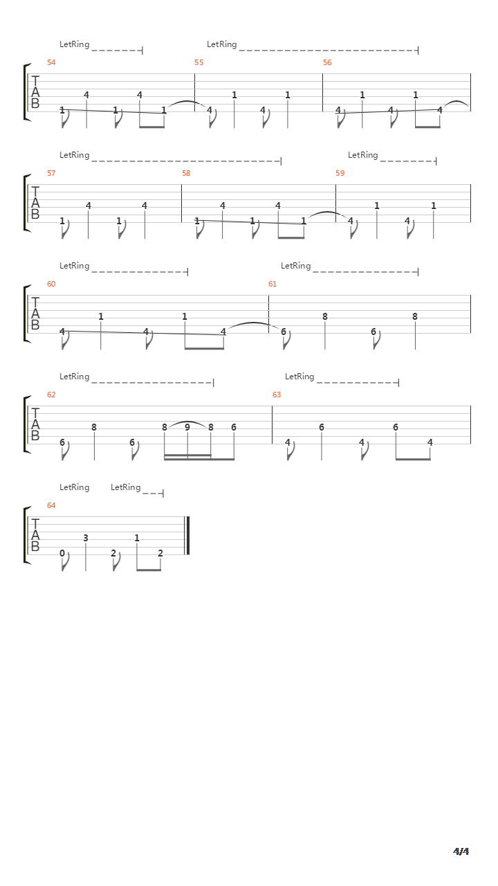 Barbarosa吉他谱