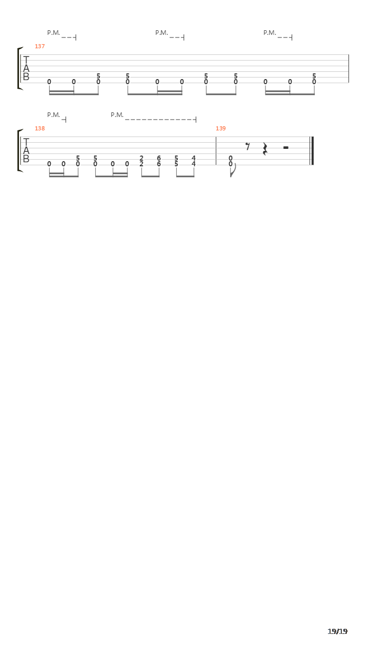 Beating On Deaths Door吉他谱