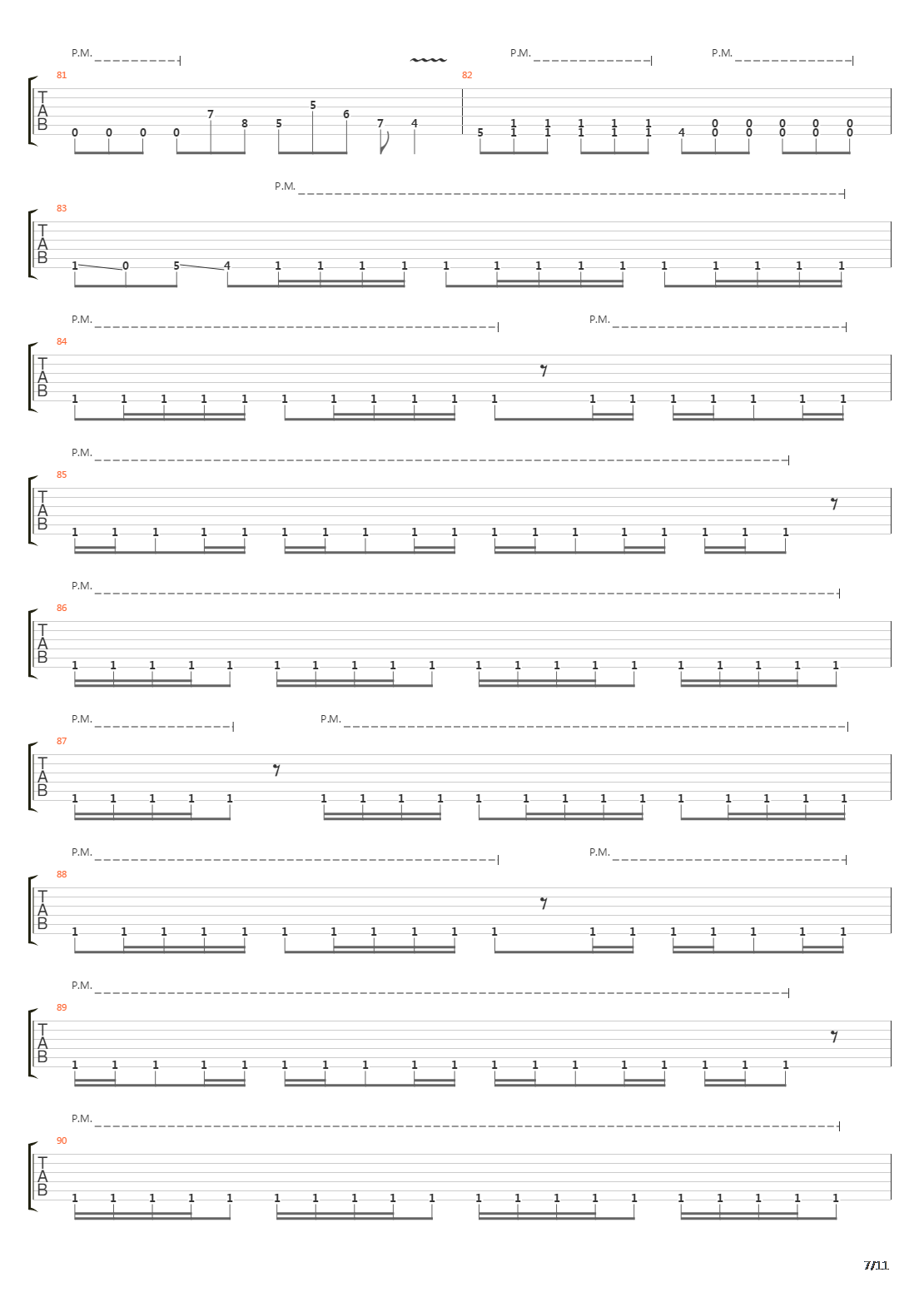 Boot Scraper吉他谱