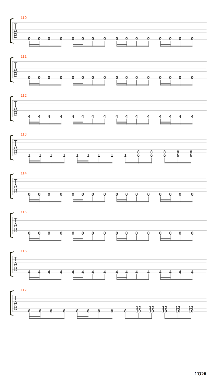 Boot Scraper吉他谱